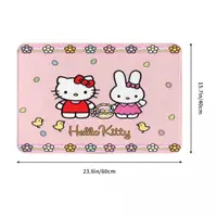 在飛比找蝦皮購物優惠-新款 Hello Kitty (16) 浴室法蘭絨地墊 廁所