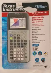Texas Instruments Ti-84 Plus CE Graphing Calculator Space Gray