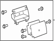 55042-0C011-C0 Toyota Door sub-assy, instrument panel box, no.2 550420C011C0, Ne