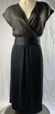 Narciso Rodriguez Faux Wrap Dress Size XS NWT