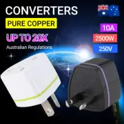 3X-20X US UK EU Universal to AU Australia AC Power Adapter Plug Travel Converter