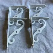National Antique White 5 X 3 1/2” Ornamental Bracket N229-385 (4)