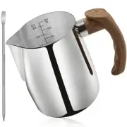 Stainless Steel Milk Frothing Pitcher - 20oz (600ml), Espresso Steaming Pitch...