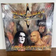 2000 WCW / NWO Wrestling Wall Calendar RARE Hulk Hogan Sting Goldberg Steiner