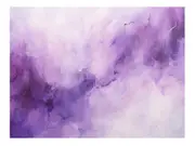 Purple Modern Art Canvas Print