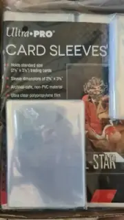 125 ULTRA Pro BULK Standard Card Sleeves | 2 5/8" X 3 5/8" Size Pokemon