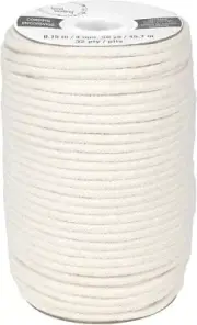 Cotton Macramé Cording by Bead Landing color Natural 4mm 50 yards