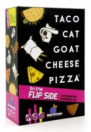 Taco Cat Goat Cheese Pizza on the Flip Side Card Game (Stand Alone Expansion)