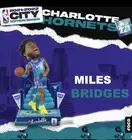 Miles Bridges Charlotte Hornets 2022 City Jersey Bobblehead NIB Ltd Ed 221