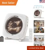 Portable CD Player with Speakers Rechargeable, Boombox CD Player for Home and...
