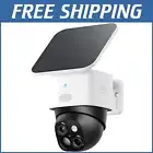 Pan & Tilt Solar Security Camera - Enhance Home Safety with 360° Surveillance