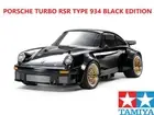 TAMIYA 1/10 Scale RC PORSCHE TURBO RSR TYPE 934 Black Edition TA02SW chassis New