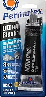 Permatex Ultra Black RTV Silicone Gasket Maker, 95 g