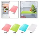 4x Refrigerator Mats Fridge Drawer Mats EVA Can Be Cut Reusable Table Placemats