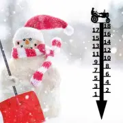 Tractor Snow Gauge: Measures up to 18" Snowfall - Made in USA