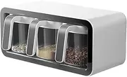 Wall Mounted Condiment Rack,Wall Mounted Seasoning Box,Multi Grid Design Kitchen Seasoning Box | Condiment Organizer, Condiment Box mont