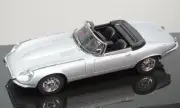 Rare Autoart 1/43 Jaguar E-Type Roadster 1971 V12 Sr.3 Silver