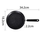 Non-Stick Crepe Pan Induction Gas Hob Electric Tawa Crepe Pancake Saucepan