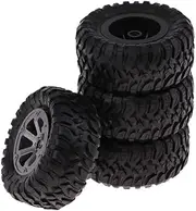 4X Wheel Tire Tyres for WPL B-1//C-14/C-24 B36 RC Model Car Replacement