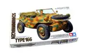 TAMIYA Military Model 1/35 PkwK2s SCHWIMMWAGEN Type 166 Scale Hobby 35224