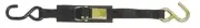 BoatBuckle Kwik-Lok Transom Tie-Down (2-Inch x 2-Feet, Black) ( Pack of 2)