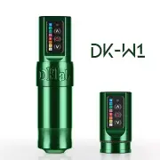 Wireless Tattoo Machine Pen Gun Kit,DKLAB Tattoo Equipment Supply, Emerald Green