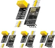 4pcs ESP8266-01S WLAN WiFi Module with Breadboard Adapter Compatible with Arduino