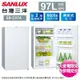 SANLUX台灣三洋97公升二級能效定頻單門小冰箱 SR-C97A~含拆箱定位+舊機回收
