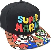 [MsLuLA] Mario Men Sports Baseball Cap Embroidery Sports Cap Breathable Cotton Hip Hop Sunshade Men Hat