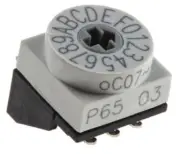 2x Hartmann DIP SWITCHES 42V DC 16-Way -60 To +125°C Slot Actuator, Through Hole