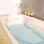 Full Body Bath Pillow, Bath Pillows for Tub Full Body, Bathtub Mattress Luxury Cushion with Large Suction Cups, Comfort Support Your Head, Neck, Shoulder, Back and Tailbone