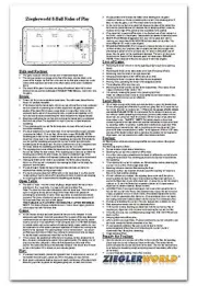 LARGE LAMINATED BILLIARD POOL TABLE EIGHT 8 BALL RULES REG POSTER SOLID STRIPES