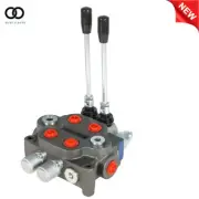 2 Spool 25GPM Hydraulic Monoblock Directional Control Valve Tractor Loader