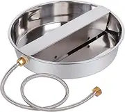 KHEARPSL Automatic Dog Water Bowl Dispenser Large Breed Outdoor Stainless Steel Pet Waterer with Float Valve Auto Fill Dog Waterer for Large Dogs Cats Chicken Livestock
