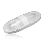 2X 12V 16LED Marine Boat RV Interior Ceiling Trailer Double Dome Light Lamp