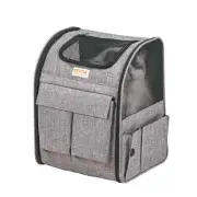 Rolling Pet Carrier Backpack with Removable Wheels, Airline Approved for Pets