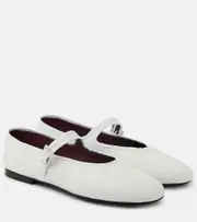 [The Row] The Row Leather Mary Jane ballet flats AU 5 white