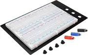 TENOL Solderless 1660 Tie Points Breadboard Accessories,Reusable Solderless Breadboard Test,Bed Test Breadboard for Commissioning