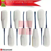 Set Of 8 Luxating Elevator Used In Oral Surgery Teeth Extracting Extraction Kit