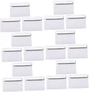 SEWACC 100pcs Secure Mailers Envelopes for Privacy Self Sealing Elegant Design for Money Photos Documents