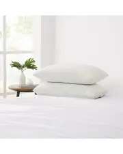 London Fog Pack of 2 Bamboo Knit Pillows