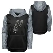 Outerstuff NBA Youth Boys San Antonio Spurs Performance Fleece Hoodie