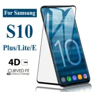 For Samsung Galaxy S10 S10+ Plus Tempered Glass Full Cover Screen Protector