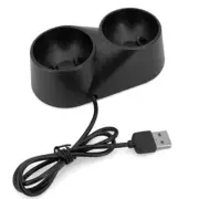 Dual Charging Dock Station Stand Holder Base For Move PSVR Control