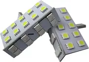 Autoagency le449 LED Courtesy Lamp, Delica D:5, 2 Pieces, White Lighting/Red Flashing