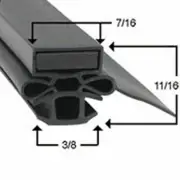 Beverage-Air Part# 30223L0211 Magentic Door Gasket