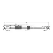 BORG & BECK Brake Hose BBH7821 FOR Mini Genuine Top Quality 2yrs No Quibble Warr