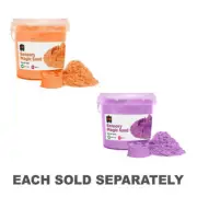 Educational Colours Sensory Magic Sand 1kg Easy to Mould Sculpt Non Toxic