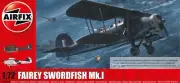 AIRFIX FAMED WW2 BRITISH TORPEDO BOMBER FAIREY SWORDFISH 1:72 PLASTIC KIT NEW