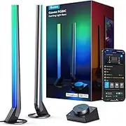 Govee RGBIC Gaming Light Bars H6047 with Smart Controller, 16.7 Inches Wi-Fi Smart LED Light Bars with Music Modes and 60+ Scene Modes Specially Built for Gamers, Works with Alexa & Google Assistant